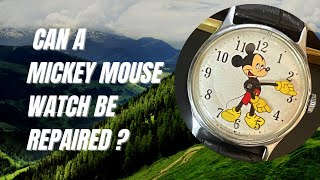 Can a Mickey Mouse watch be repaired [upl. by Edholm]