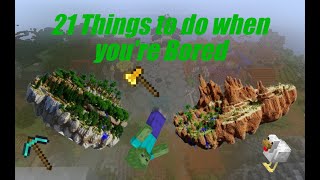 21 Things to do when youre bored in Hypixel Skyblock [upl. by Avert]