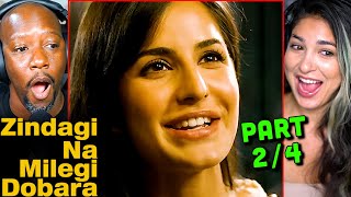 ZINDAGI NA MILEGI DOBARA Movie Reaction Pt 24  ZNMD  Hrithik Roshan Farhan Akhtar amp Abhay Deol [upl. by Ainessey]