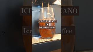 Ice AmericanoIce Black coffee [upl. by Siloum936]