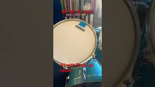 My drum kit heads and configuration drums greenday music rock drumsrock [upl. by Ponce]