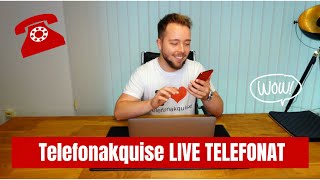 Telefonakquise LIVE TELEFONAT inkl Terminvereinbarung Marketing Agentur [upl. by Georgena704]