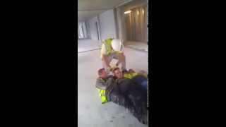 Really Funny Workmen Prank [upl. by Ellerd]