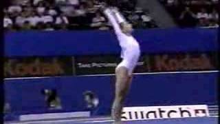 Dominique Moceanu  1998 Goodwill Games AA  Floor Exercise [upl. by Eked82]