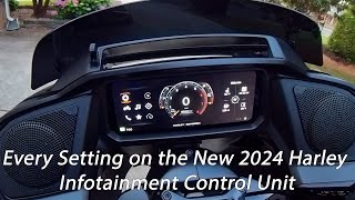 Everything you want to know about the 2024 Harley Davidson Infotainment Control Unit [upl. by Kinnie]