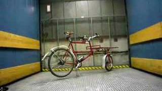 Cargo Bike in Freight Elevator [upl. by Rhu]