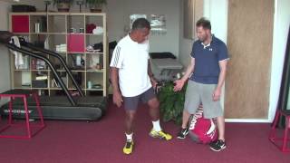 Tennisleg 8 Biomechanical Functional Single Leg Balance Training [upl. by Irtimd]