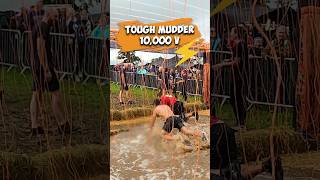 ⚡ 10000V Tough Mudder obstacle 🤣 [upl. by Arraek]