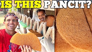 GIANT PANCIT TACO Eating Unique Filipino Snacks In Mindanao Maranao Muslim [upl. by Kolivas]