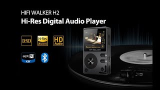 HIFI WALKER H2 MP3 Player with Bluetooth [upl. by Bilak505]