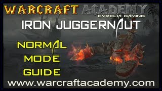 Iron Juggernaut Normal Guide  Siege of Orgrimmar  Warcraft Academy [upl. by Dorahs971]