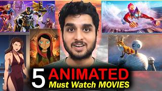 Top 5 Oscar Winning Animated Movies in 2024  Best Animated Movies  Film Buster [upl. by Belicia626]