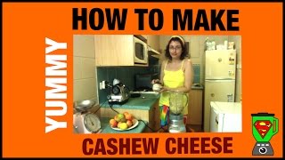 HOW TO MAKE YUMMY CASHEW CHEESE [upl. by Thurlow291]