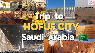 Hofuf city full TripTravel Qatar to saudi Arabia Hofuf by Road travelwithus2621 hofuf tarvel [upl. by Aneleve]