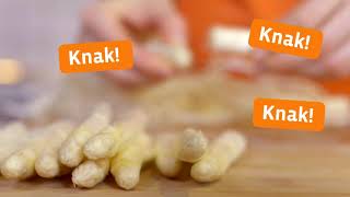 Hoe maakt u asperges klaar  Colruyt [upl. by Arok]