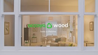 Accoya wood  Lasts a Lifetime  Wooden windows for your family home 30 second version [upl. by Conney400]