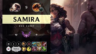 Samira ADC vs Sivir  KR Master Patch 1411 [upl. by Ebony]