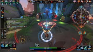 Smite Conquest Horus Solo Gameplay  4v5 Game Thanatos Jungle Quit [upl. by Nylodnew]