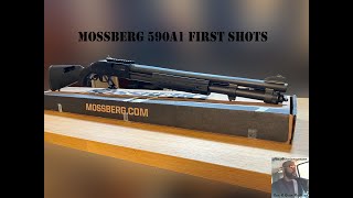 Mossberg 590A1 First shots [upl. by Uchida419]