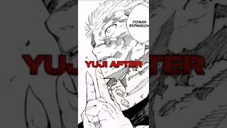 Im backYuji before and after edit jjkyujiitadorieditanimemangaeditbeforeandafter enjoy [upl. by Favin]