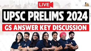 UPSC Prelims 2024 General Studies Answer Key Discussion  CutOff Expectations amp Trends  UPSC CSE [upl. by Xyno]