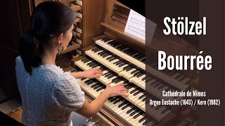 GH STÖLZEL  Bourrée AnneIsabelle de Parcevaux organ [upl. by Raama]