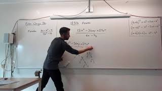 Matematik 2b 12 Uppgift 1231b Origo Faktorisera och förenkla ett rationellt uttryck [upl. by Baptist]