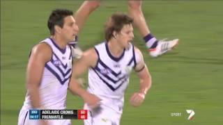 2012 AFL Finals  Adelaide v Fremantle SemiFinal highlights [upl. by Brianna578]