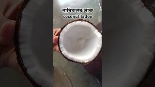 নাৰিকলৰ লাৰু ৷ Coconut Ladoo Recipe in Assamese  Narikol Laru love coconutladdu laddu [upl. by Legra]