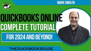 QuickBooks Online Complete Tutorial [upl. by Nauqel160]