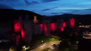 Conwy Castle by night [upl. by Kinnard]