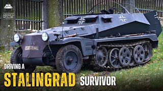 The only known surviving running German vehicle from Stalingrad [upl. by Thomas]