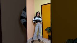 MEESHO Winter sweater ☃️🤍  shorts ytshorts youtubeshorts meesho viralvideo trendingunboxing [upl. by Engapmahc]