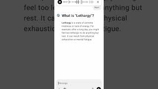 What is quotLethargyquot [upl. by Stern]