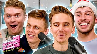 Joe Sugg and Caspar Lee Reveal Christmas Secrets Having Children and Strictly Winner [upl. by Odanref506]