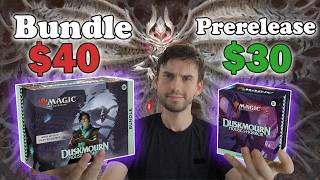 Lets Compare Which Is Worth To Buy  Duskmourn Bundle OR a Prerelease Kit opening [upl. by Ultan]