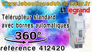 commande modulaire CX3 TL 230V 1F 16A AUTO legrand ref 412420 sur la boutique du bricoleur [upl. by Adrien]