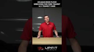 Holman Rigid Floor for Ford Transit Cargo Vans [upl. by Mommy]