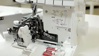 BERNINA Overlocker L 460  L 450 Pflege und Unterhalt [upl. by Beetner732]