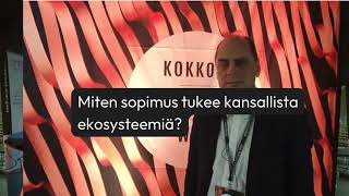 Mikä merkitys ekosysteemisopimuksella on Kokkola Industrial Parkin kehittämiselle [upl. by Bonnee]