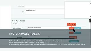 How To Create a CAR or CAPA in Cetec ERP [upl. by Procter922]