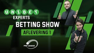 Unibet Experts – Betting Show Aflevering 1 [upl. by Aiel]