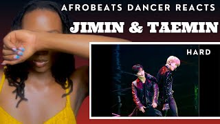 Taemin amp Jimin ‘SHOWDOWN’  Afrobeats Dancer Reacts [upl. by Iives]