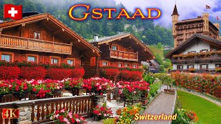 GSTAAD in Switzerland – Breathtaking Natural Beauty and Luxurious Boutiques 2024 [upl. by Setarcos]