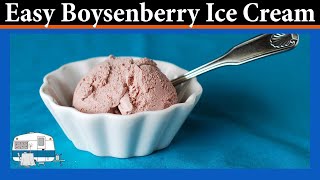 My recipe for making Boysenberry Ice Cream [upl. by Naened]