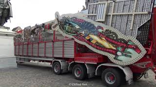 Kermis Hoorn 2023 Transport en opbouw Deel 4 [upl. by Landbert732]