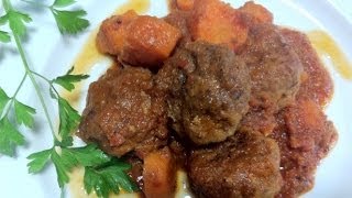 Receta de Albóndigas con zanahoria [upl. by Winnah]