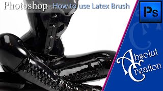 tuto latex brushes photoshop  second life templates [upl. by Yreved]