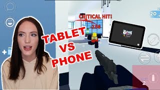 IS ARSENAL MOBILE ON A TABLET EASIER Arsenal Roblox [upl. by Nahtad713]