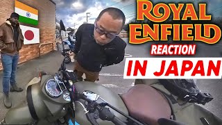 ROYAL ENFIELD reaction in JAPAN II Indian in Japan II [upl. by Blanding180]